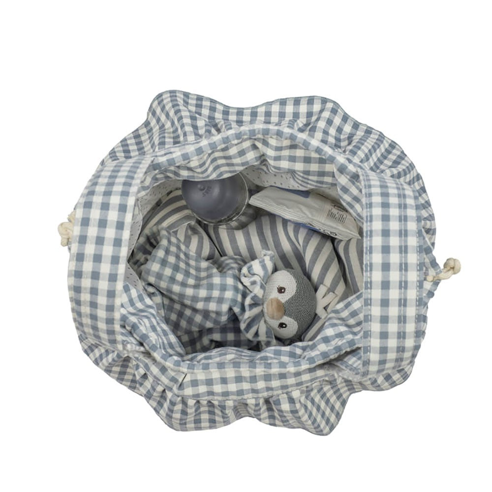 Bolso Bucket Walking Mum Praliné Vichy