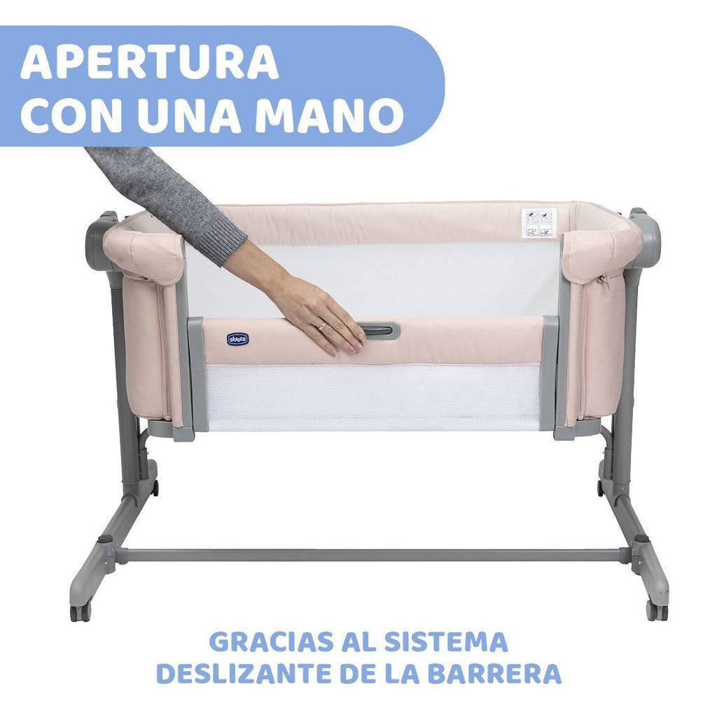 Minicuna colecho Chicco Next2Me MAGIC EVO regalo Edredon y 2 sabanas bajeras
