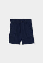 Bermudas Boboli en lino