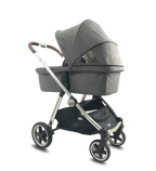 Cochecito duo Arrue OBE con plastico de lluvia