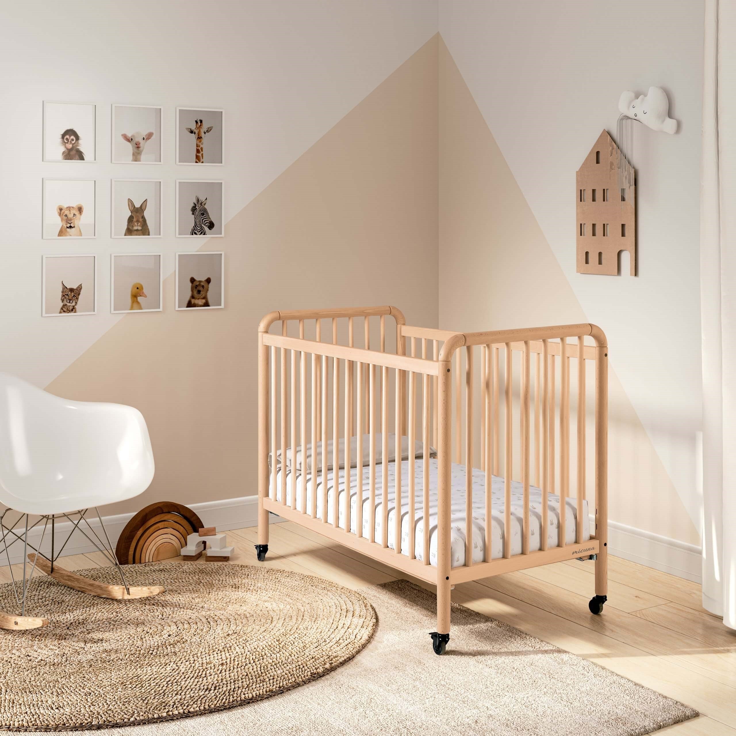 Cuna MICUNA MERI 120 x 60 con colchón opcional