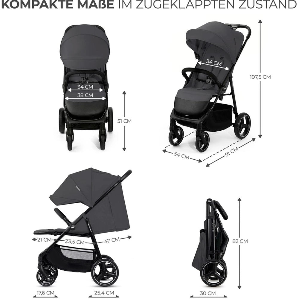 Silla paseo Kinderkraft TRIG 3 hasta 22kg