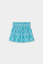 Falda Boboli en bambula estampada