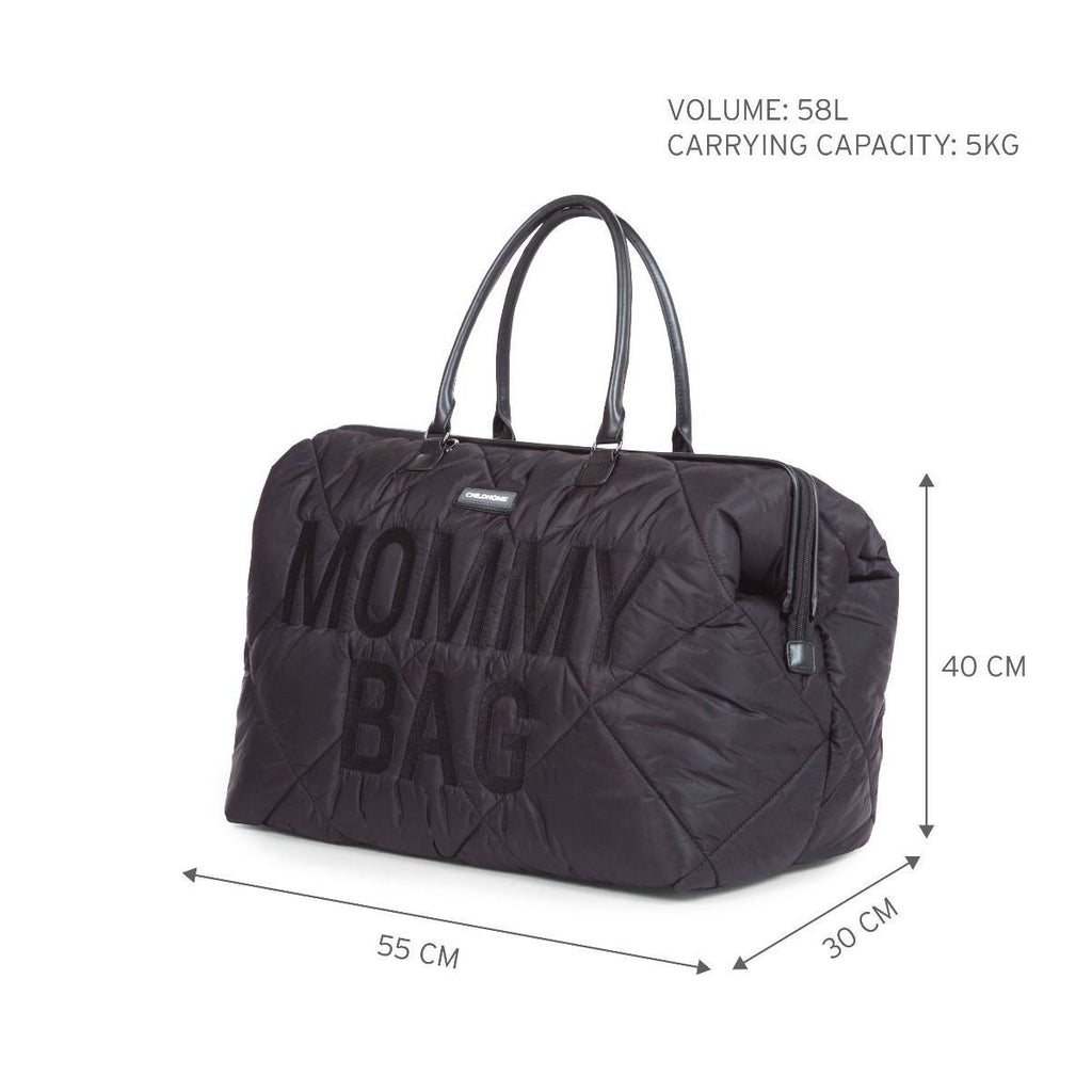 Bolso Maternidad Childhome Mommy Bag Acolchado con cambiador