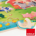 Puzzle Goula Mamás Y Bebés Granja