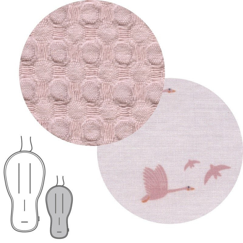 Bolso Organizador y Colchoneta ovalada Cambrass  Zico Rosa