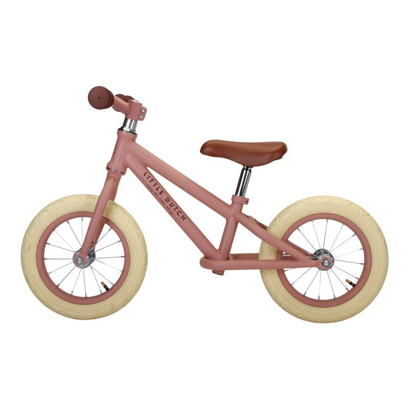 Bicicleta de equilibrio Little Dutch Rosa Mate