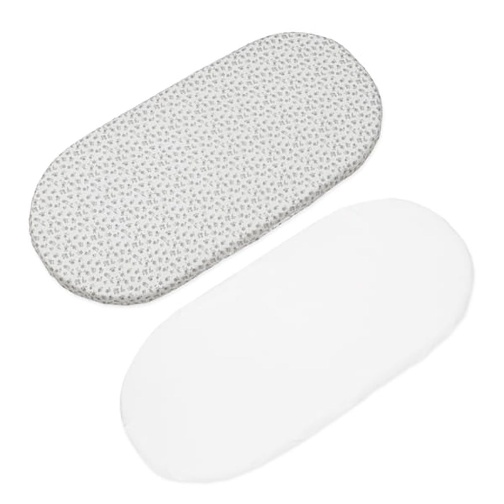 Set 2 Sábanas Bajeras Cuco Pasito a Pasito Little Bloom Flor