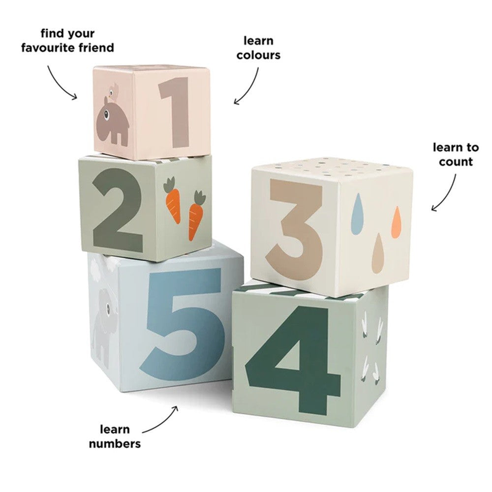 Cubo Apilables 5 piezas Done By Deer Deer Friends