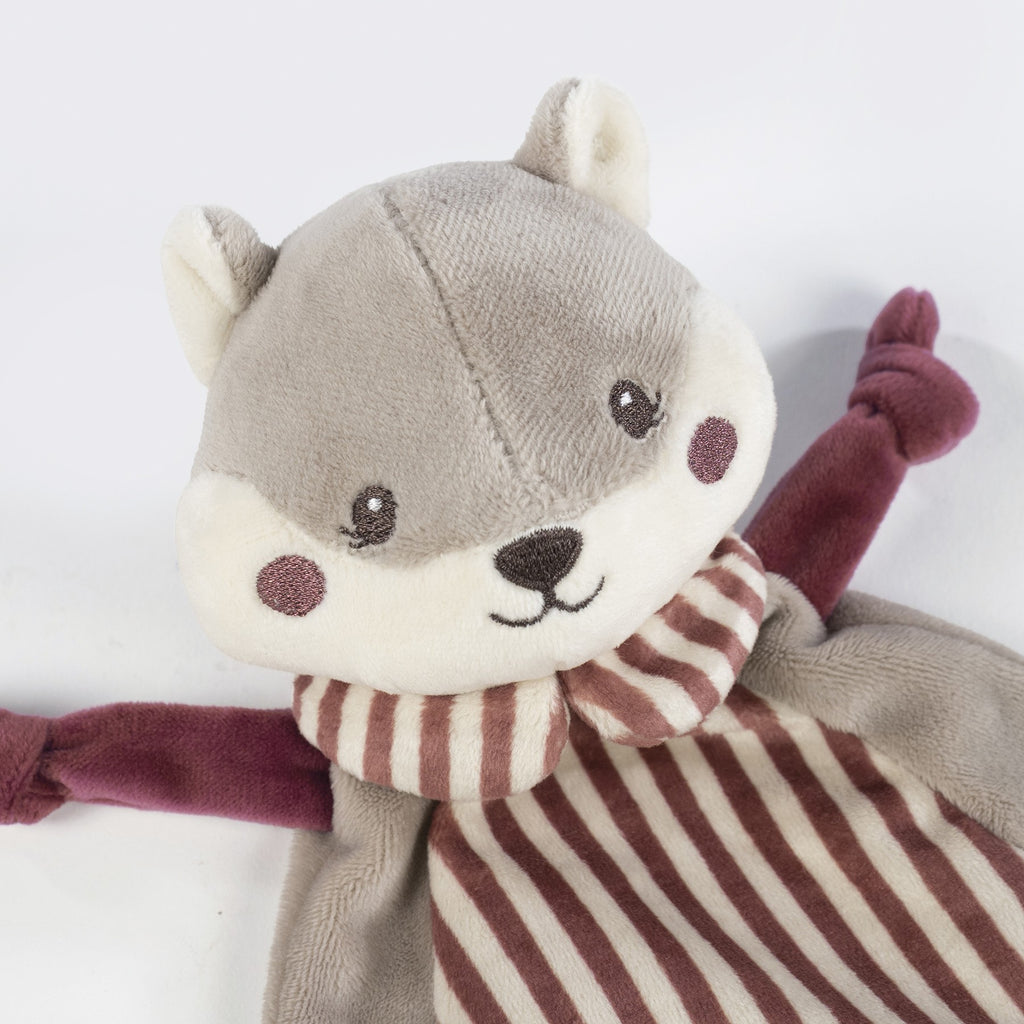 Doudou Ardilla Pasito a Pasito Cherry Rayas
