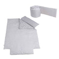 Kit nórdico + protector + funda almohada cuna 140 X 70 MICUNA TX-1813 ÉTNICO
