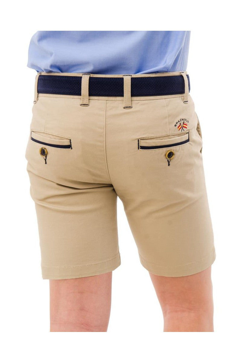 Bermuda basico Spagnolo Piping gab elast 5242