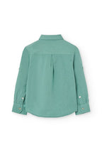 Camisa Boboli lino manga larga