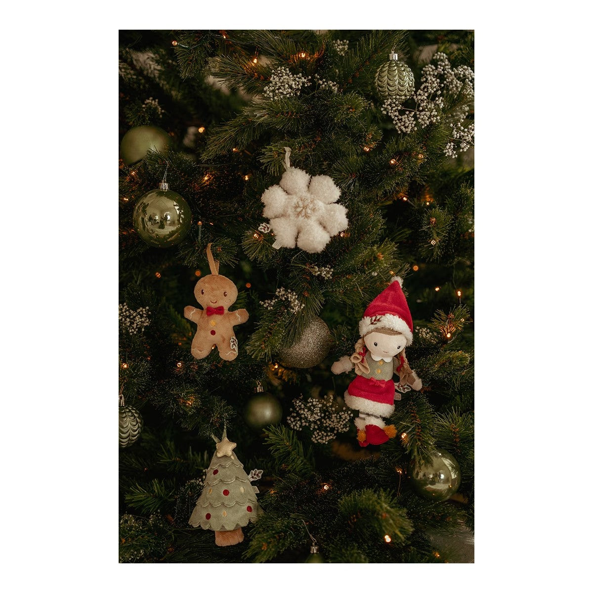 Adornos Rosa Little Dutch para árbol de Navidad