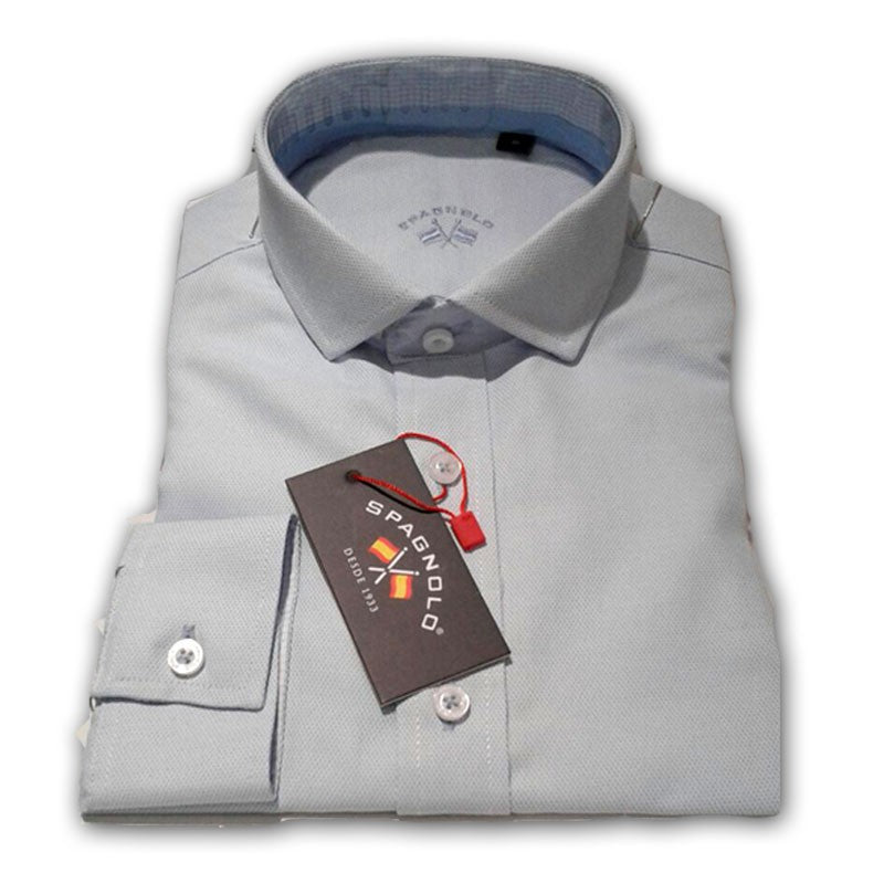 Camisa Spagnolo cuello cutaway dobby 4099