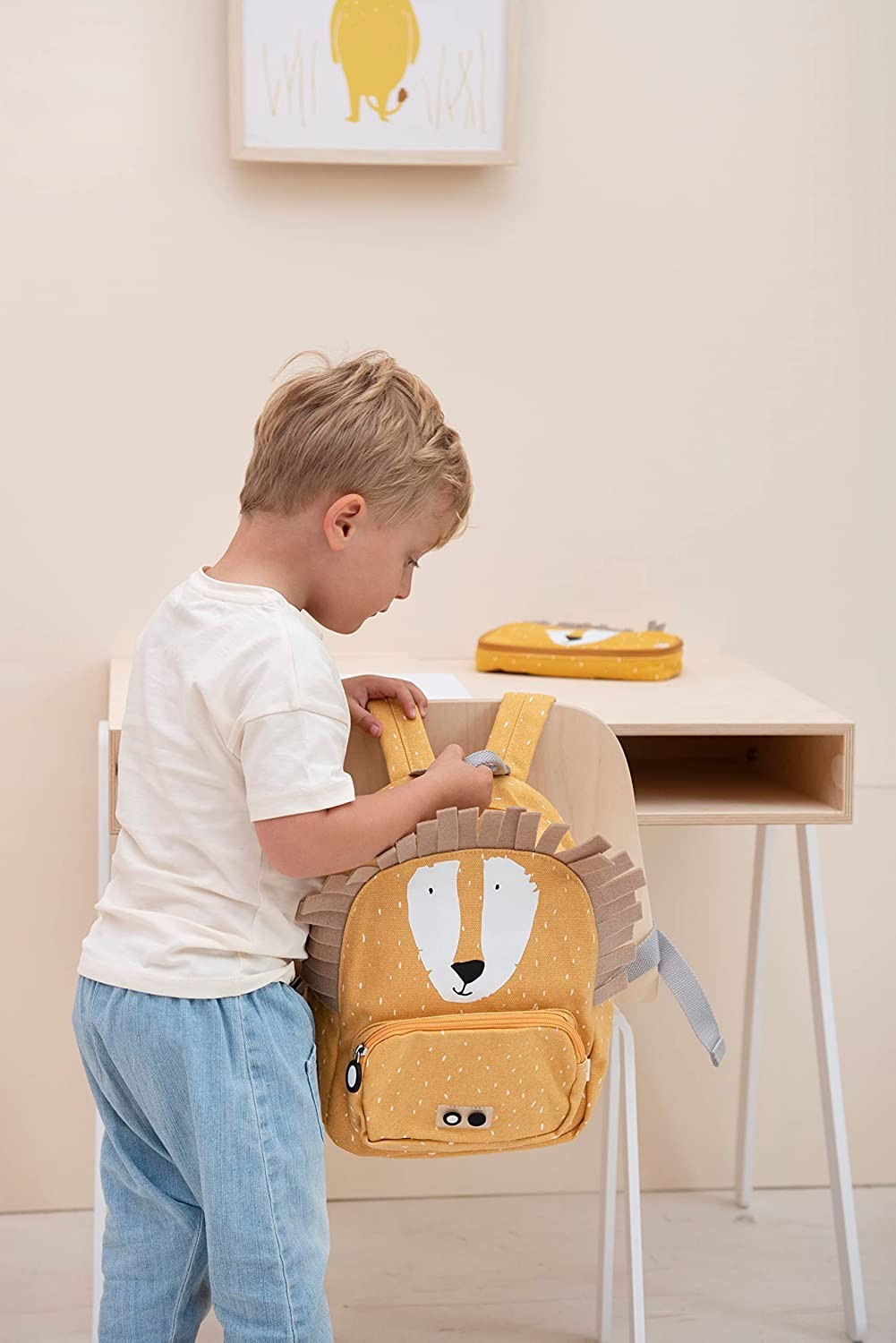 Mochila infantil Trixie Mr. Leon