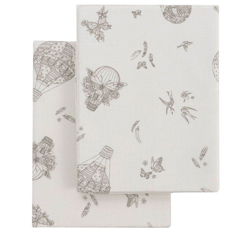 Pack bajera minicuna 2 unidades Cambrass 50x82x10 cm Globe Crudo
