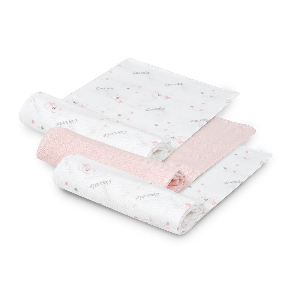 Pack 3 Gasas Interbaby Bambú