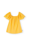 Camiseta Boboli punto combinada