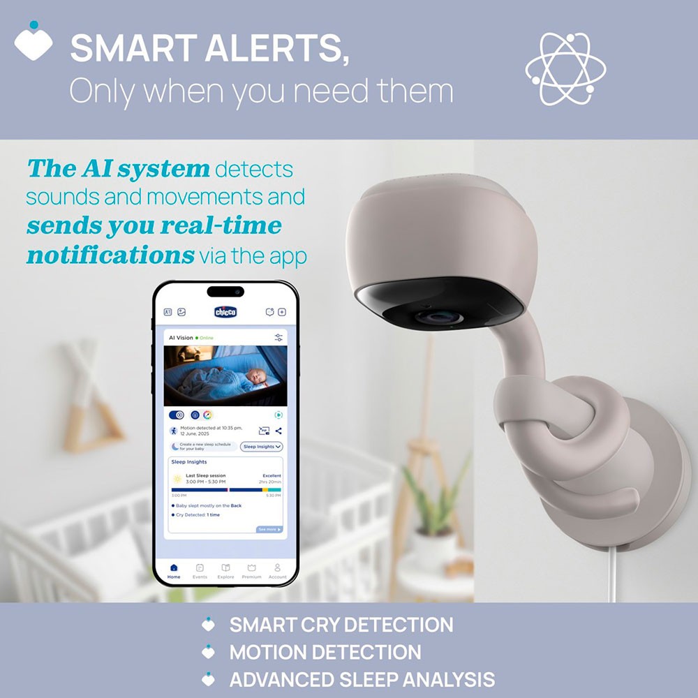 Vigilabebés Baby Chicco Monitor WIFI