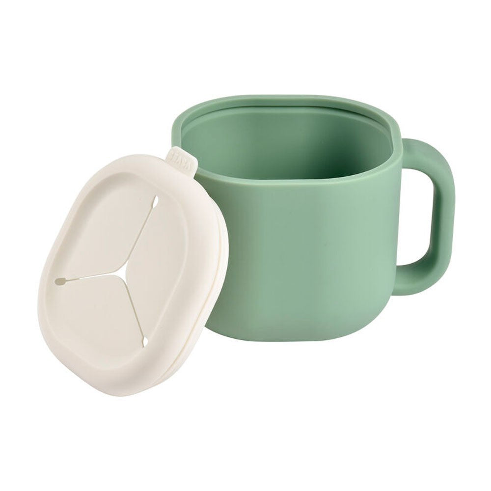 Taza de silicona Beaba Pick & Snack