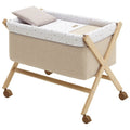 Minicuna Tijera Madera Cambrass Greeny Beige/Natural