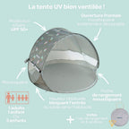 Tienda Anti-UV Beaba Breezy con mosquitera