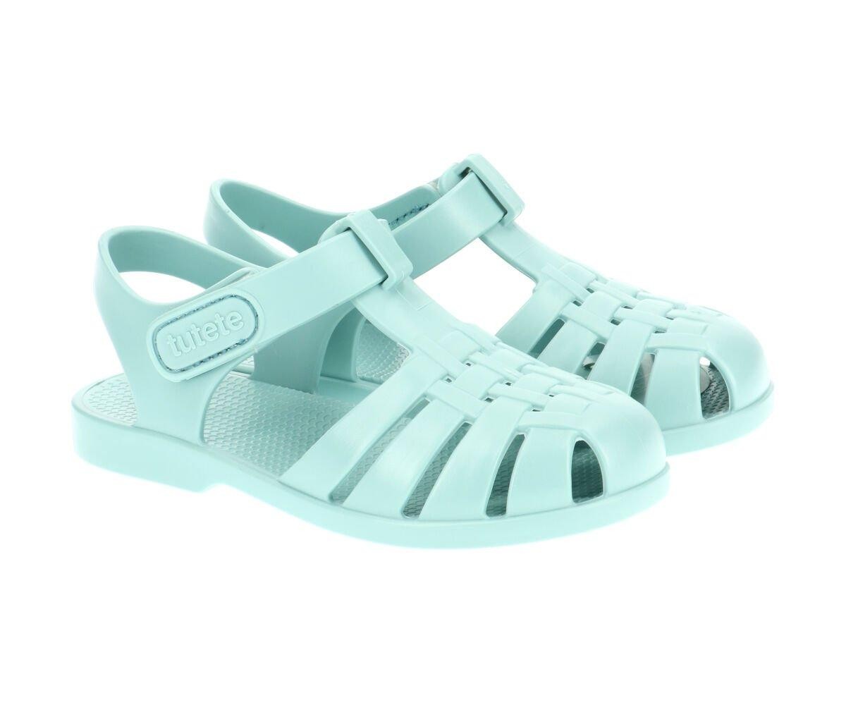 Cangrejeras Infantil Tutete Igor Velcro Clásica Esmeralda