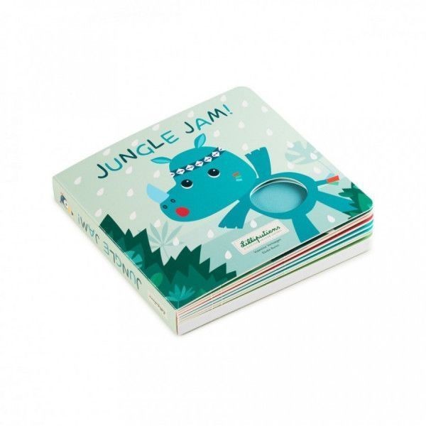 Libro de sensorial Lilliputiens En la jungla