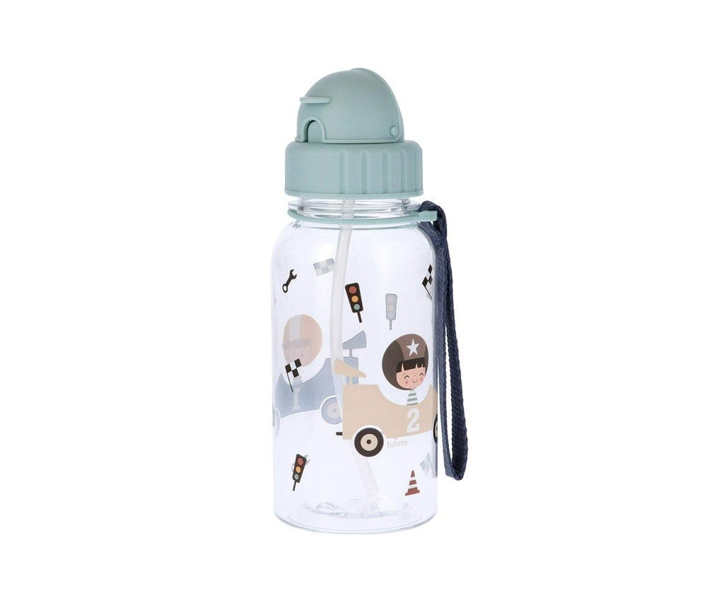 Botella Tutete Plástico Speed Racers Personalizable