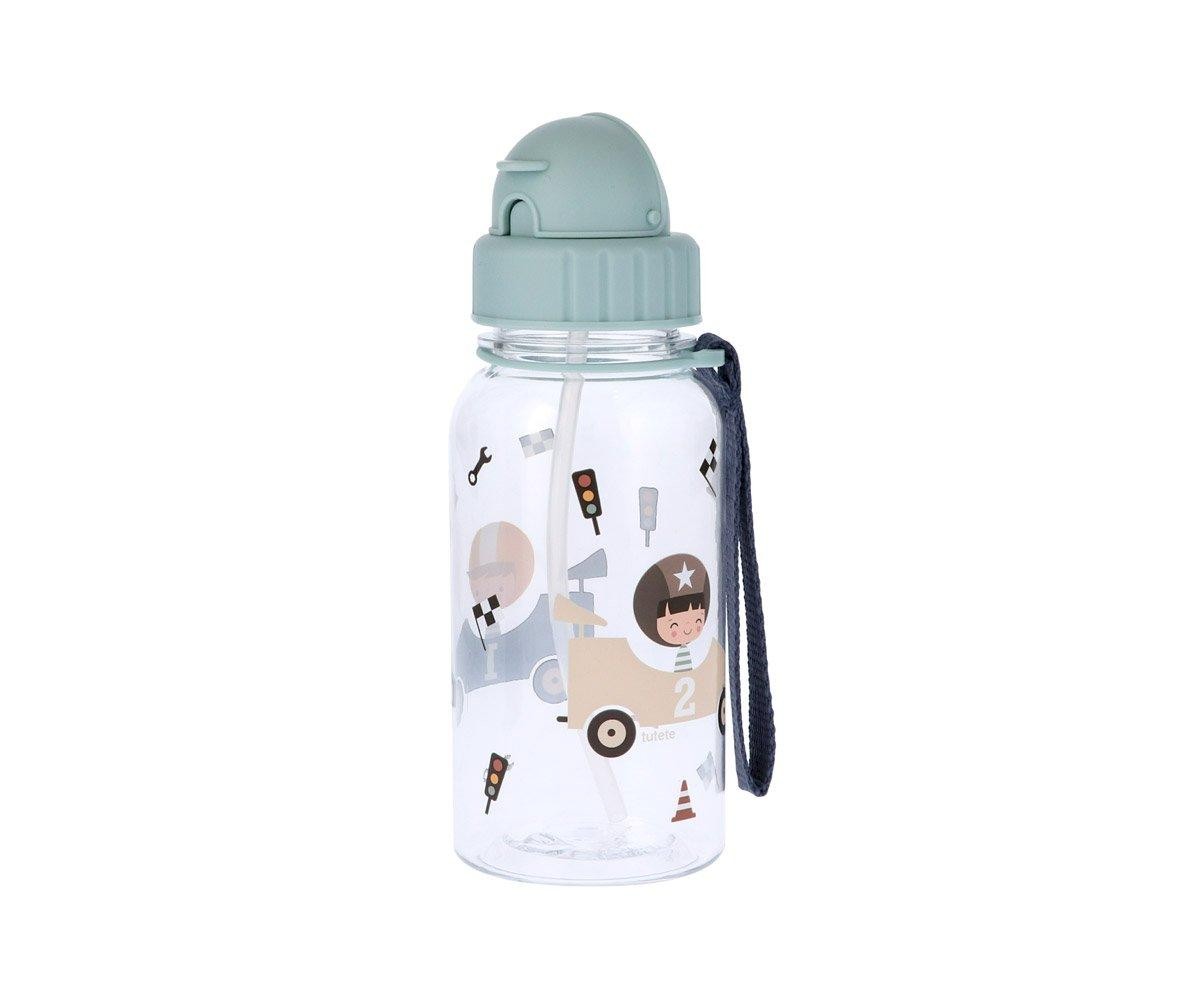 Botella Tutete Plástico Speed Racers Personalizable