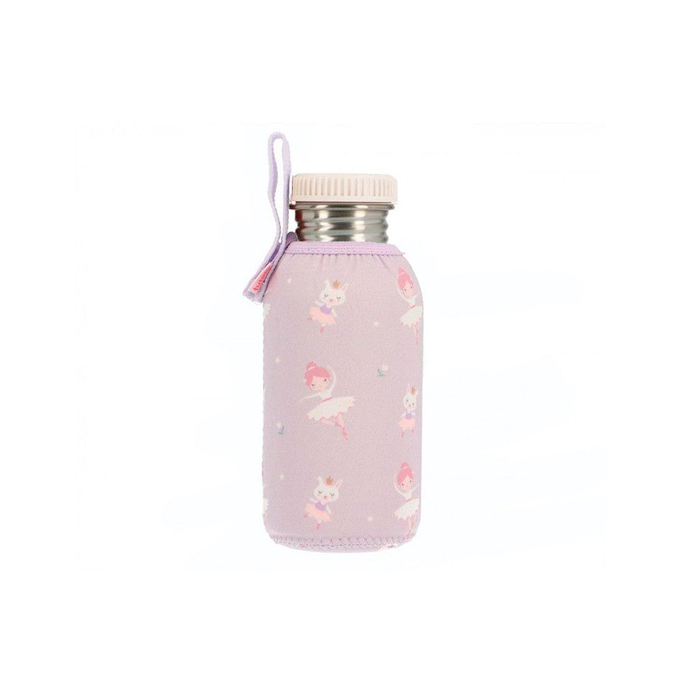 Botella Acero Con Funda Tutete Ballet Personalizable 500ml