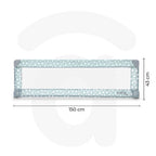 Barrera de cama Asalvo 2 en 1 Estrellas 150cm gris