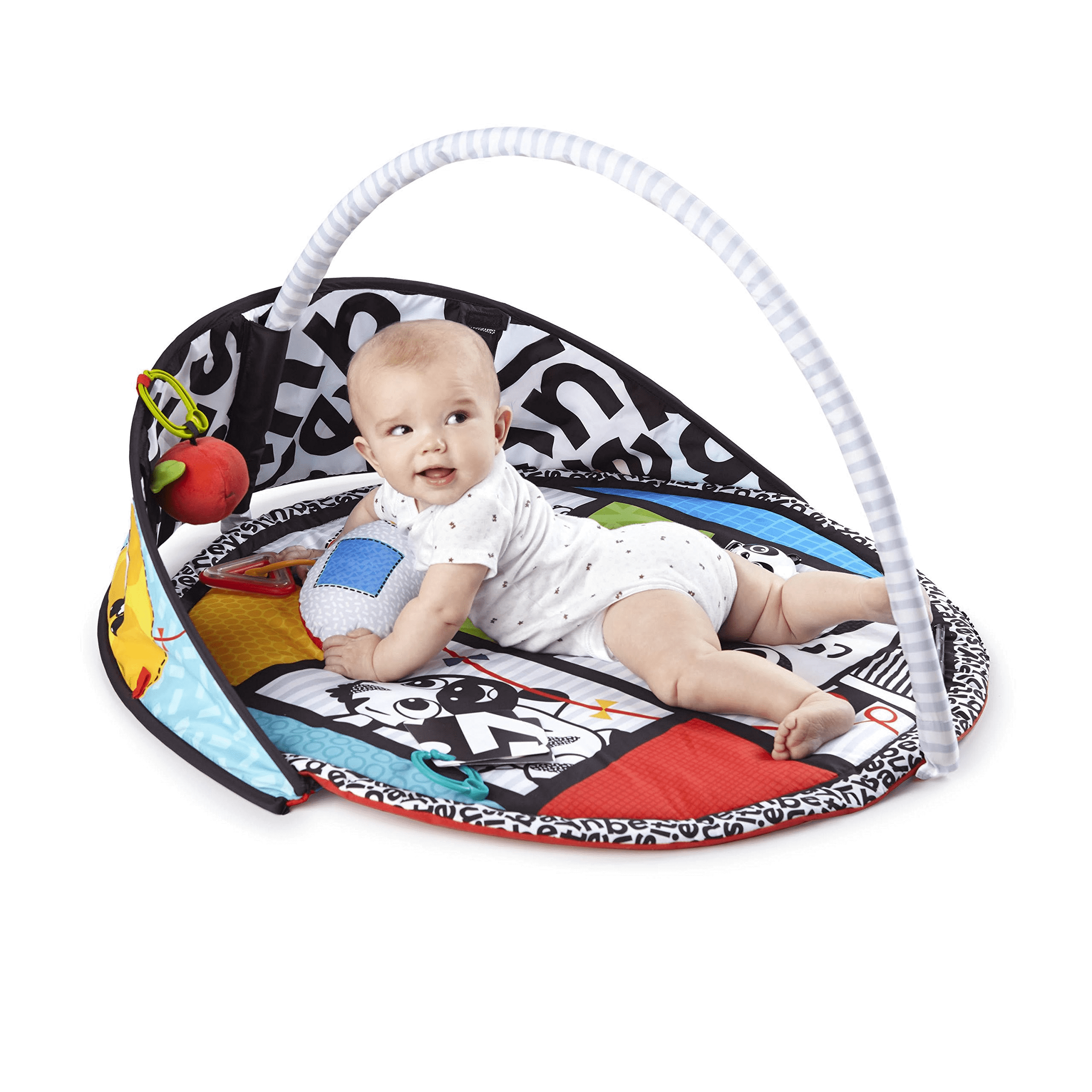Alfombra educativa y Gimnasio Bright Starts Panda High Contrast