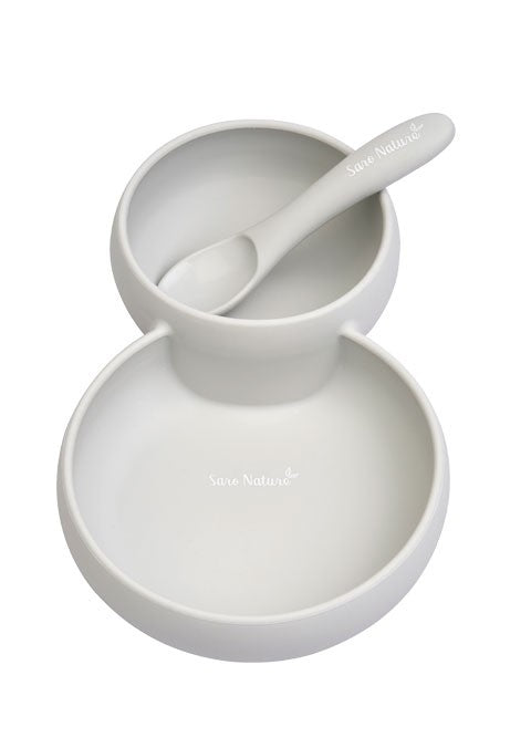 Set de alimentación Saro silicona TWIN