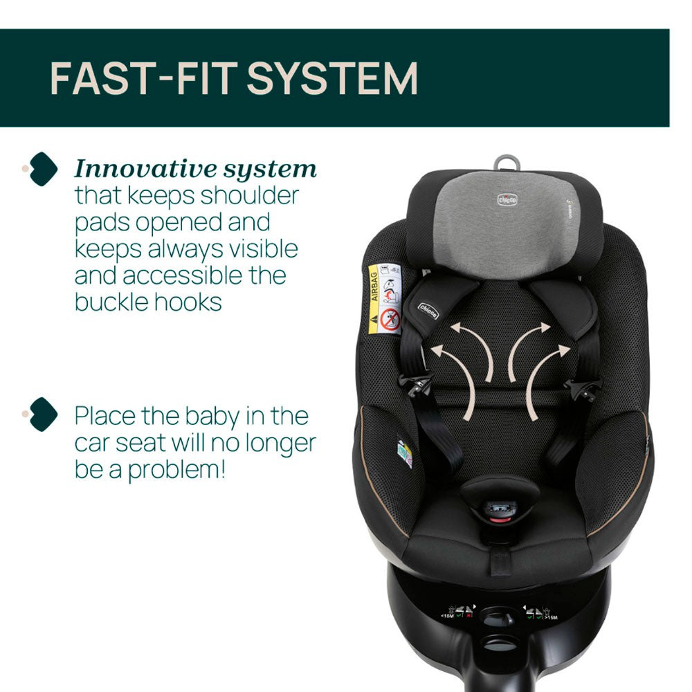 Silla Auto Chicco SEAT105 i-Size 40-105 cm 0-1