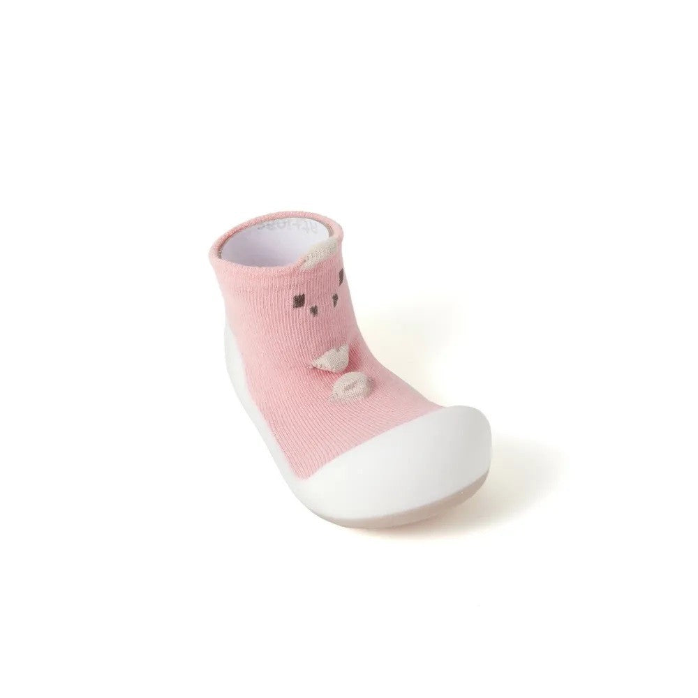Zapato calcetin Attipas Dinosaur Pink