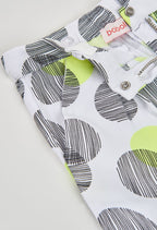 Bermudas Boboli viscosa estampada