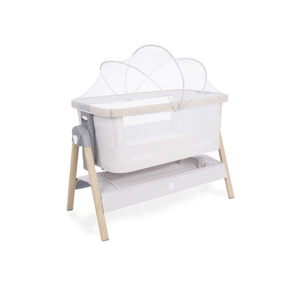 PACK Minicuna colecho Kikka Boo NANNA con Set de colcha