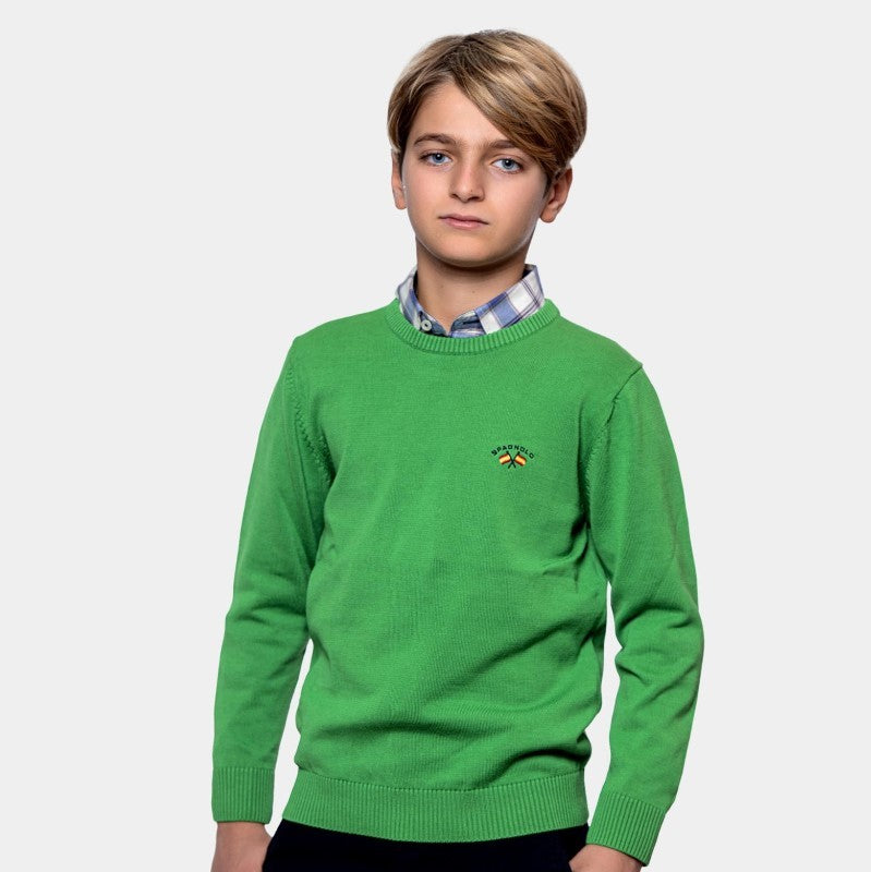 Jersey Spagnolo 5001 cuello caja básico