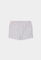 Short Boboli felpa con estampado