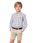Camisa Spagnolo cuello boton popelin polo 4123