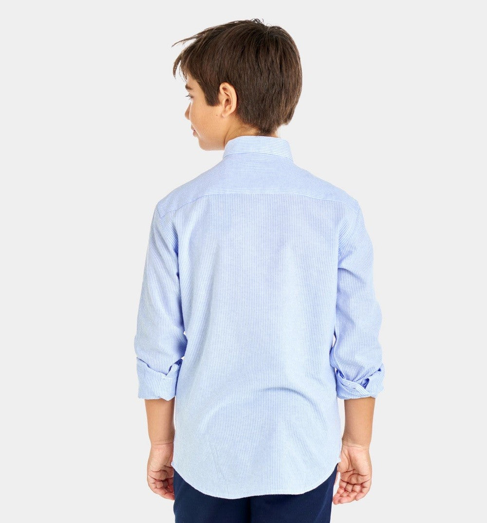 Camisa Spagnolo Mao Pop. Rayas 4600