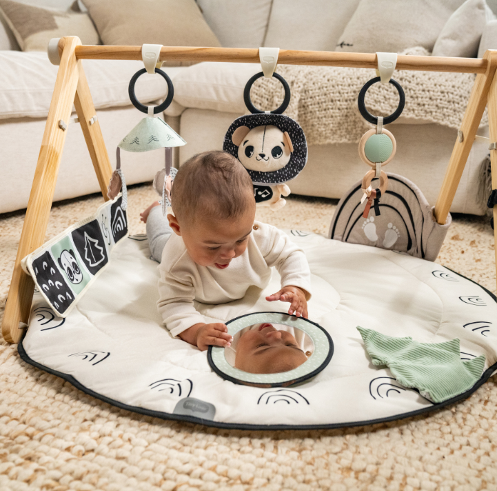 Luxe Gymini Garden tiny Love Developmental Gymini Black & White Décor