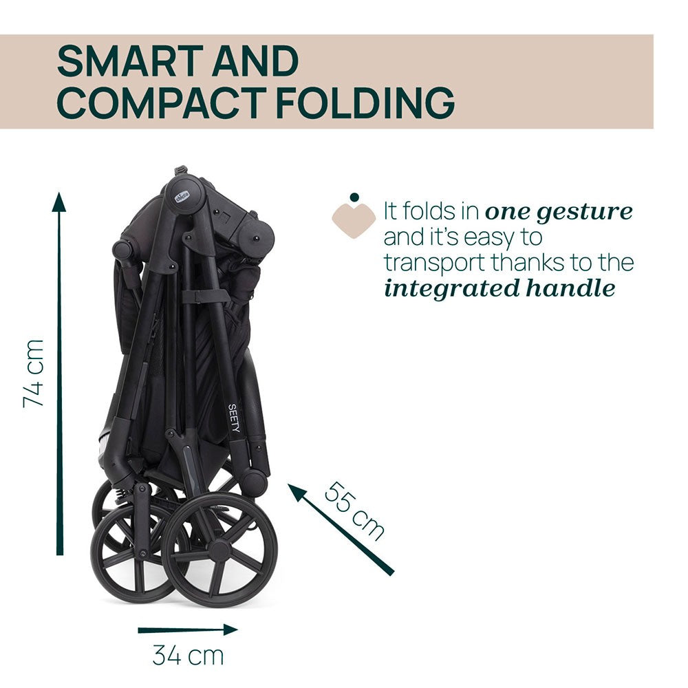 Silla Paseo Chicco Seety Ebony