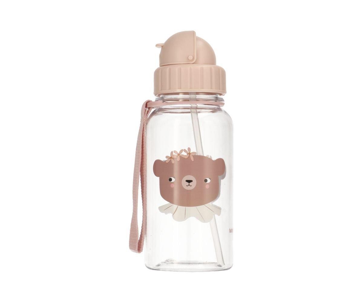 Botella Tutete Plástico Daisy Bear Personalizable