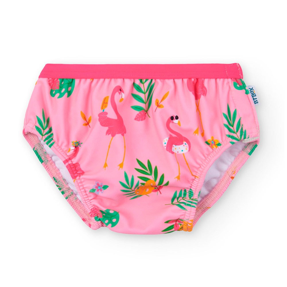 Bañador Pañal Btbox Flamingos UPF50+