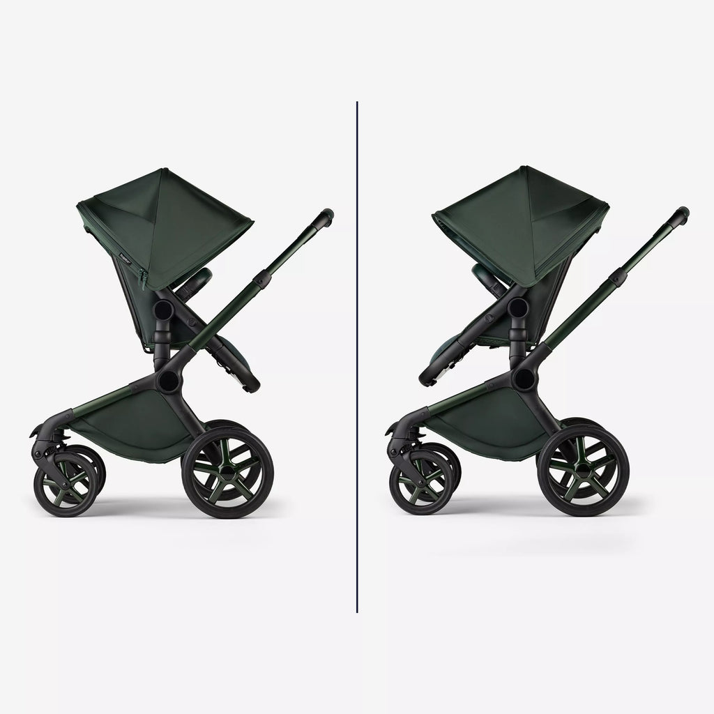 Cochecito DUO Bugaboo Fox 5 Ed. Limitada Verde Medianoche