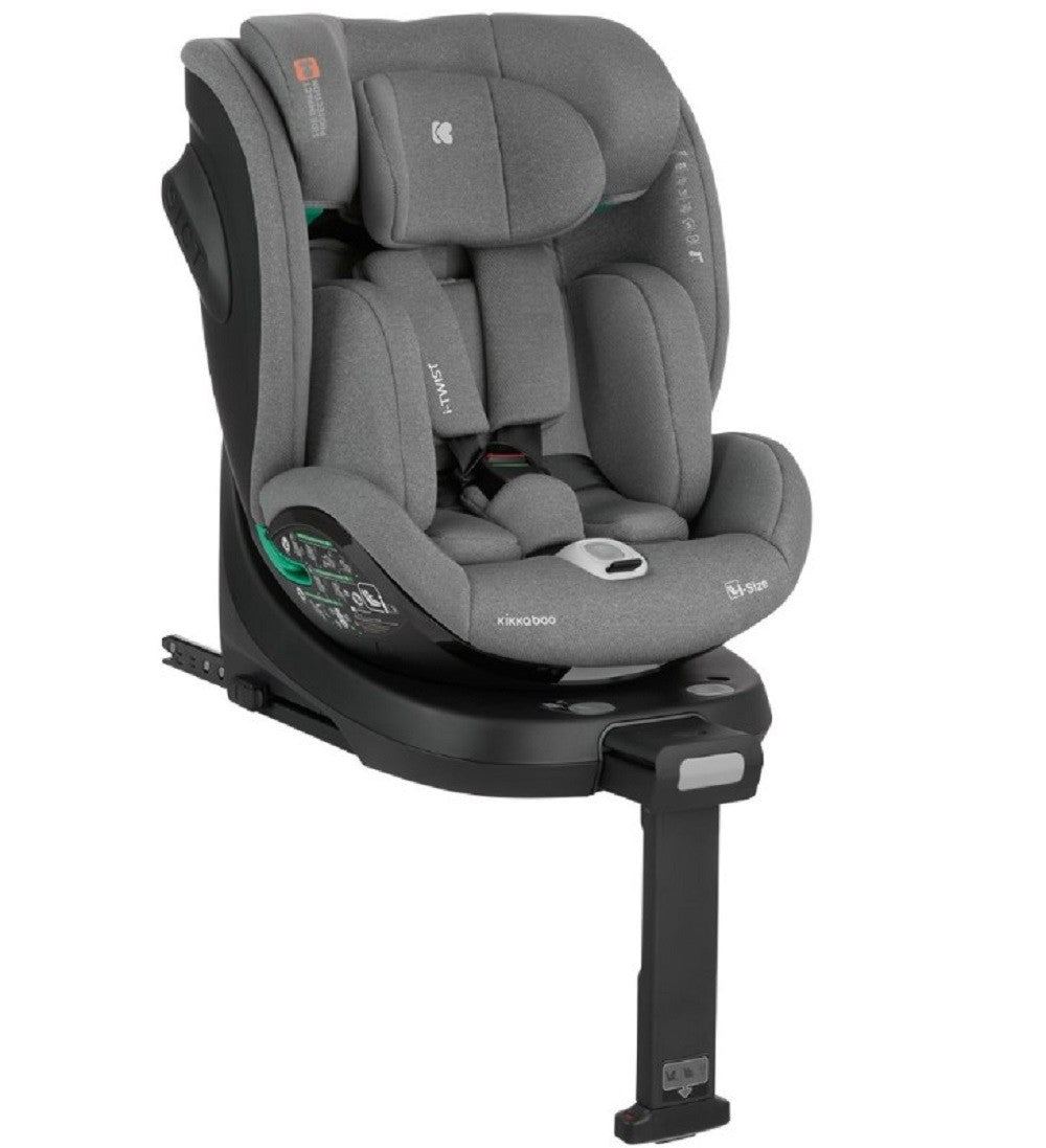 Silla auto KikkaBoo i-Twist I-size 360º 40-150 cm 0123