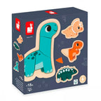 4 Puzles Janod Evolutivos Dino